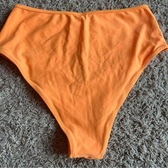 NWT! Cupshe Orange Swim Bikini Bottom Size Large - Picture 8 of 11